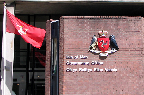Manx Flag and Coat of Arms